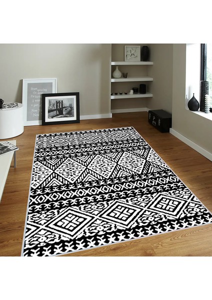 Dijital Baskı Yıkanabilir Kaymaz Taban Salon Halısı ve Yolluk LNA0122-SD843