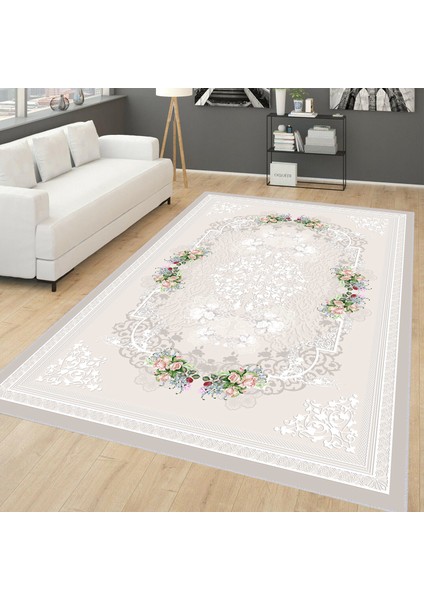 Dijital Baskı Yıkanabilir Kaymaz Taban Salon Halısı ve Yolluk LNA0658