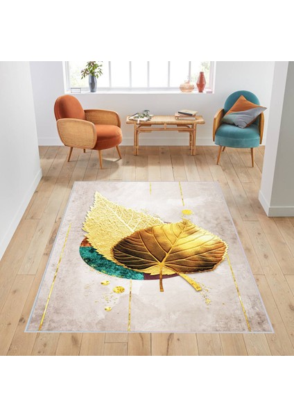 Dijital Baskı Yıkanabilir Kaymaz Taban Salon Halısı ve Yolluk LNA1317