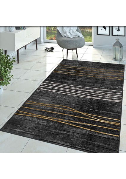 Dijital Baskı Yıkanabilir Kaymaz Taban Salon Halısı ve Yolluk LNA1392-HT702