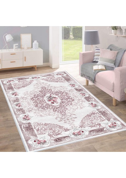 Dijital Baskı Yıkanabilir Kaymaz Taban Salon Halısı ve Yolluk LNA0153_SD626