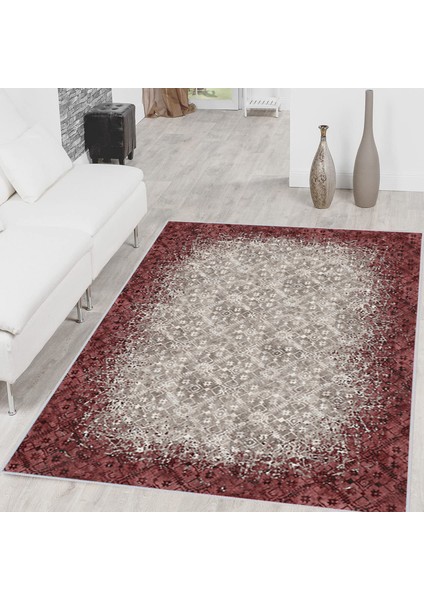 Dijital Baskı Yıkanabilir Kaymaz Taban Salon Halısı ve Yolluk LNA1648-HT247