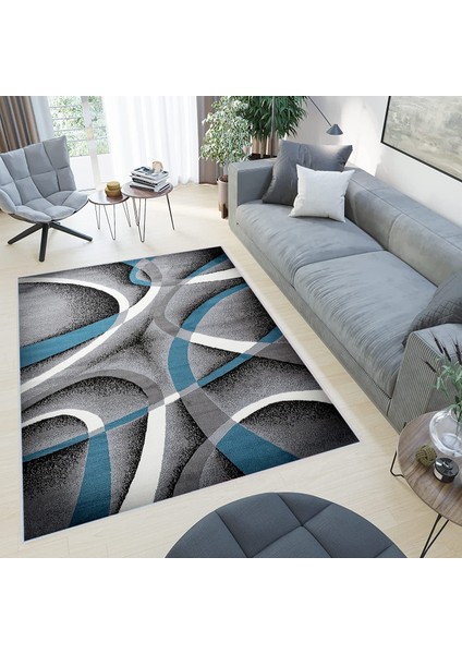 Dijital Baskı Yıkanabilir Kaymaz Taban Salon Halısı ve Yolluk LNA0438