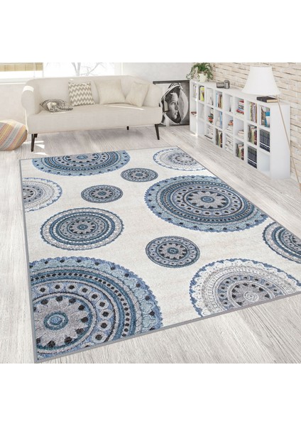 Dijital Baskı Yıkanabilir Kaymaz Taban Salon Halısı ve Yolluk LNA1809