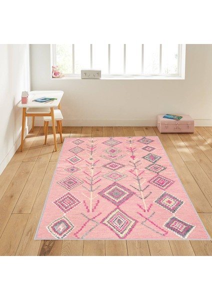 Dijital Baskı Yıkanabilir Kaymaz Taban Salon Halısı ve Yolluk LNA1177