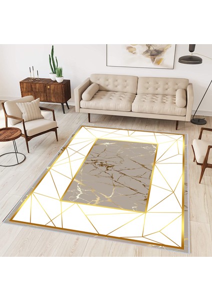 Dijital Baskı Yıkanabilir Kaymaz Taban Salon Halısı ve Yolluk LNA0323-SD1186