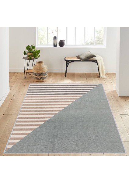 Dijital Baskı Yıkanabilir Kaymaz Taban Salon Halısı ve Yolluk LNA1207