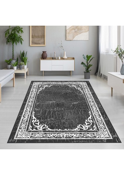 Dijital Baskı Yıkanabilir Kaymaz Taban Salon Halısı ve Yolluk LNA1370-HY-939