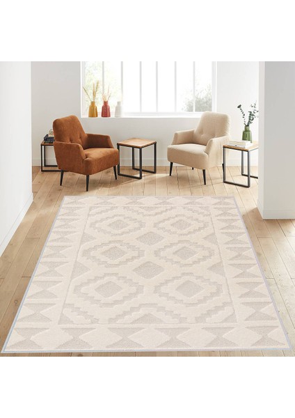Dijital Baskı Yıkanabilir Kaymaz Taban Salon Halısı ve Yolluk LNA1223