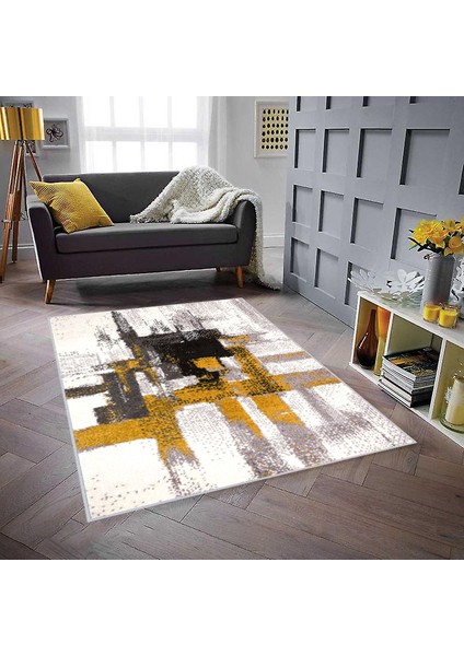 Dijital Baskı Yıkanabilir Kaymaz Taban Salon Halısı ve Yolluk LNA1496