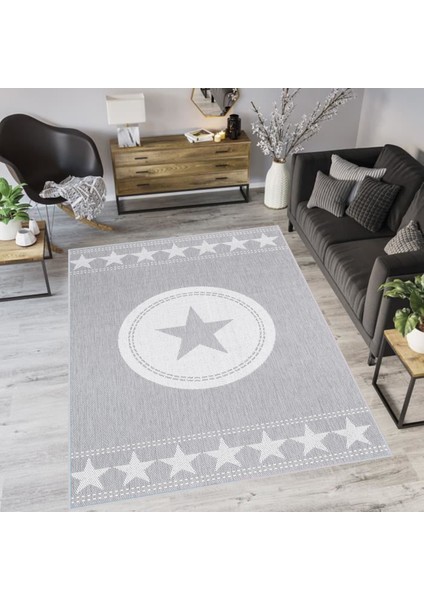 Dijital Baskı Yıkanabilir Kaymaz Taban Salon Halısı ve Yolluk LNA1267