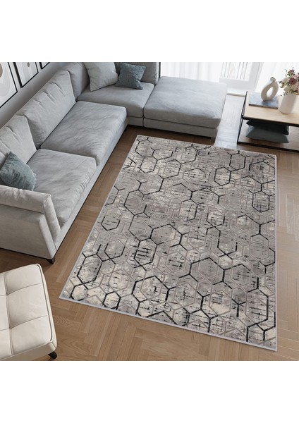 Dijital Baskı Yıkanabilir Kaymaz Taban Salon Halısı ve Yolluk LNA0619