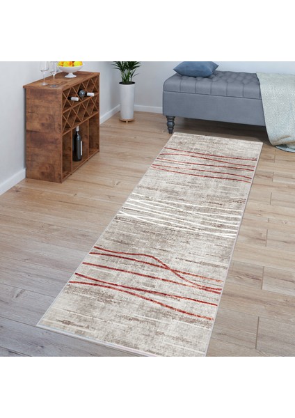 Dijital Baskı Yıkanabilir Kaymaz Taban Salon Halısı ve Yolluk LNA1553-HT701