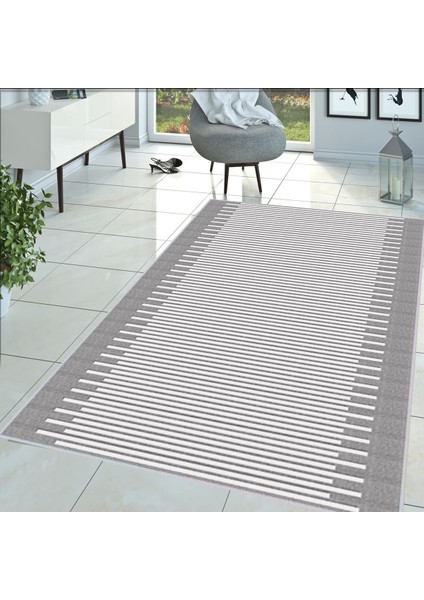 Dijital Baskı Yıkanabilir Kaymaz Taban Salon Halısı ve Yolluk LNA1400-SD317