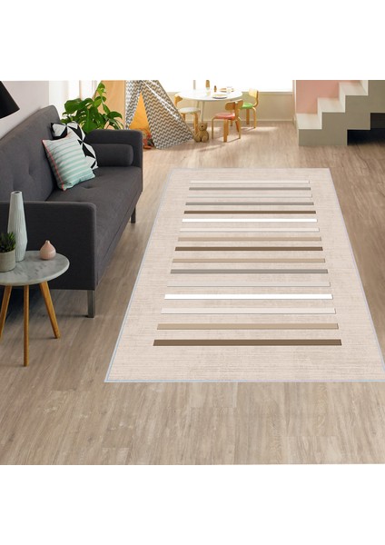 Dijital Baskı Yıkanabilir Kaymaz Taban Salon Halısı ve Yolluk LNA1308
