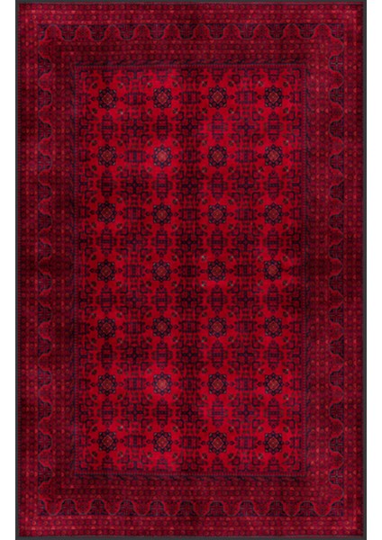 Dijital Baskı Yıkanabilir Kaymaz Taban Salon Halısı ve Yolluk LNA1537-HT651