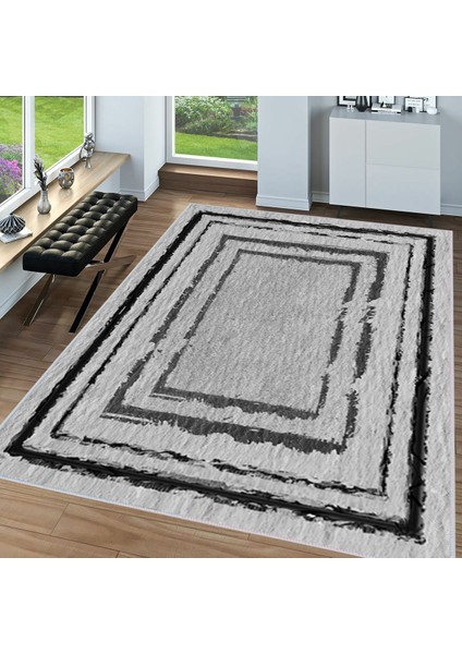 Dijital Baskı Yıkanabilir Kaymaz Taban Salon Halısı ve Yolluk LNA1584-HY1303