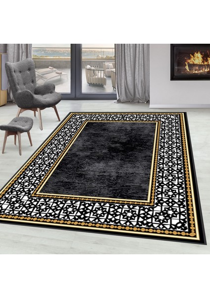 Dijital Baskı Yıkanabilir Kaymaz Taban Salon Halısı ve Yolluk LNA1564-HT1481