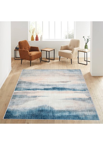 Dijital Baskı Yıkanabilir Kaymaz Taban Salon Halısı ve Yolluk LNA0590