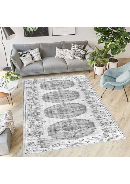 Dijital Baskı Yıkanabilir Kaymaz Taban Salon Halısı ve Yolluk LNA1864-SD019