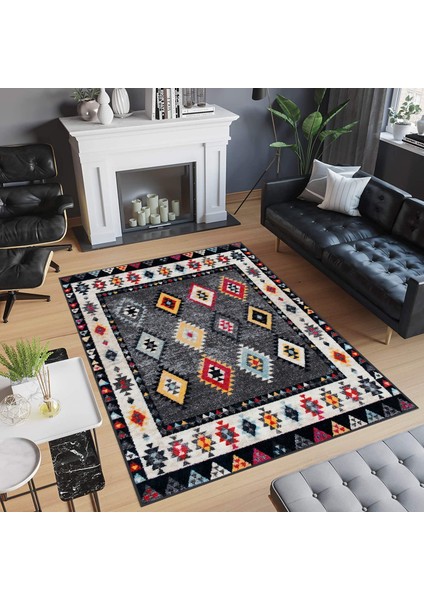 Dijital Baskı Yıkanabilir Kaymaz Taban Salon Halısı ve Yolluk LNA0514