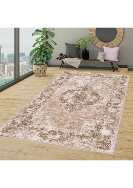 Dijital Baskı Yıkanabilir Kaymaz Taban Salon Halısı ve Yolluk LNA1348-HT341