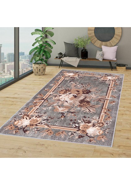 Dijital Baskı Yıkanabilir Kaymaz Taban Salon Halısı ve Yolluk LNA1332-HT153