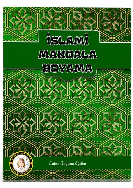 İslami Mandala Boyama Kitabı