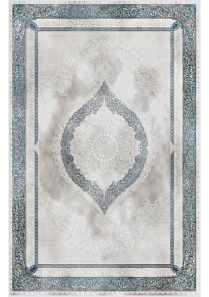 Dijital Baskı Yıkanabilir Kaymaz Taban Salon Halısı ve Yolluk LNA0485