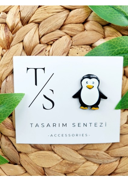 Rozet Metal Broş Yaka Okul Çantası Kıyafet Şapka Takı Aksesuar Penguen Alaska Linux Klips Rosette