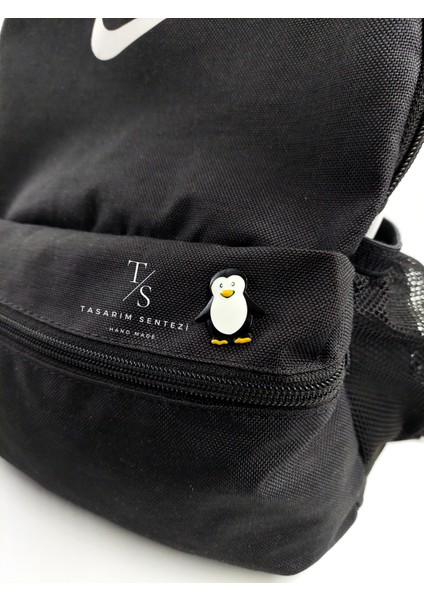 Rozet Metal Broş Yaka Okul Çantası Kıyafet Şapka Takı Aksesuar Penguen Alaska Linux Klips Rosette fırsatları