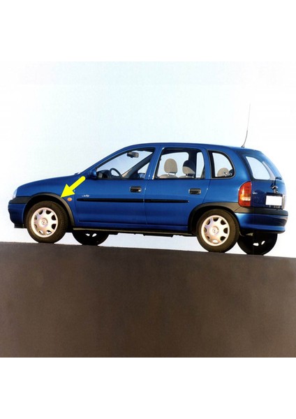 Opel Corsa B 1993-2000 Sol Ön Çamurluk Ağzı Plastik Dodik 1101863