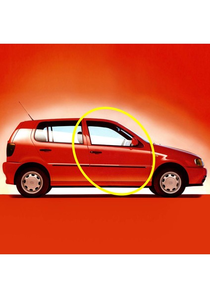 Vw Polo Hb 1994-2000 Sağ Ön Kapı Fitili Contası 6N4867365D