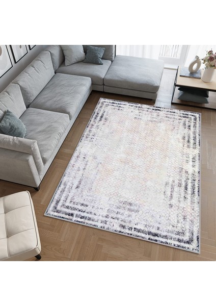 Dijital Baskı Yıkanabilir Kaymaz Taban Salon Halısı ve Yolluk LNA0494