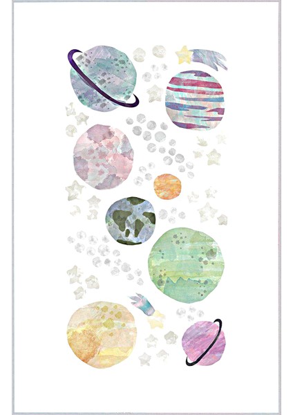 Dijital Baskı Yıkanabilir Kaymaz Taban Çocuk Halısı LNA4011 fiyatları