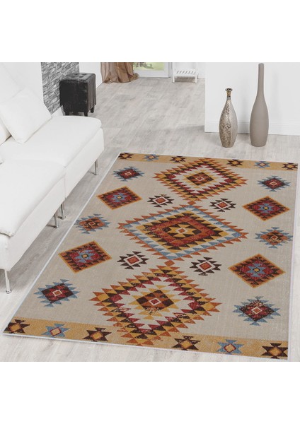 Dijital Baskı Yıkanabilir Kaymaz Taban Salon Halısı ve Yolluk LNA1470