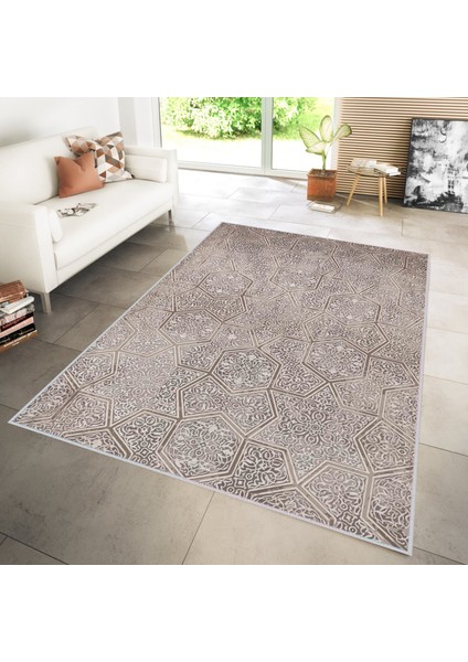 Dijital Baskı Yıkanabilir Kaymaz Taban Salon Halısı ve Yolluk LNA1278