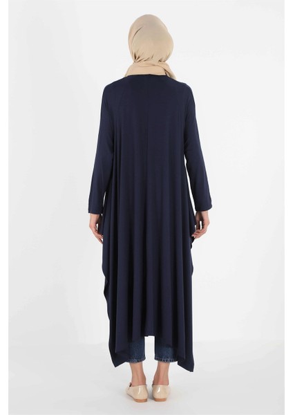 1220_ASIMETRIK Kesim Plistre Tesettür Tunik indirimleri