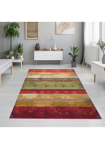 Dijital Baskı Yıkanabilir Kaymaz Taban Salon Halısı ve Yolluk LNA1218
