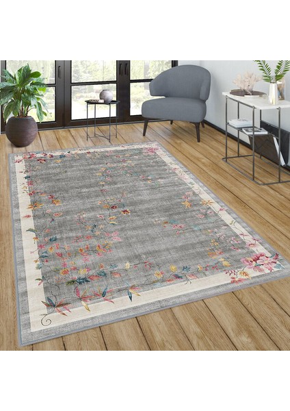 Dijital Baskı Yıkanabilir Kaymaz Taban Salon Halısı ve Yolluk LNA1035