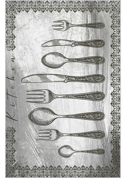 Dijital Baskı Yıkanabilir Kaymaz Taban Mutfak Halısı LNA2078 fiyatları