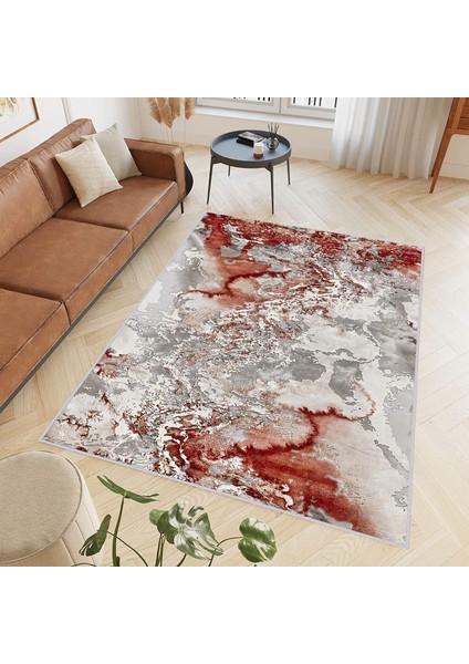 Dijital Baskı Yıkanabilir Kaymaz Taban Salon Halısı ve Yolluk LNA0435