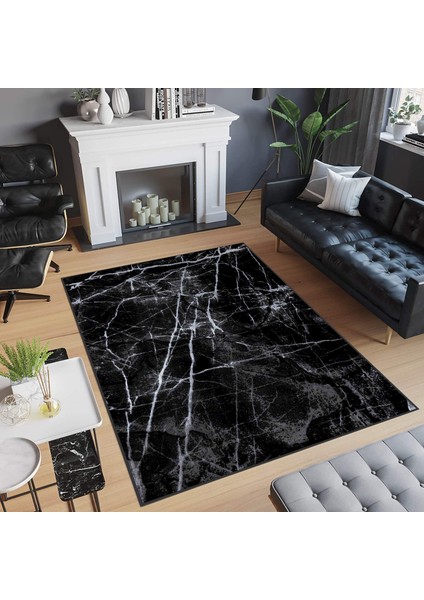 Dijital Baskı Yıkanabilir Kaymaz Taban Salon Halısı ve Yolluk LNA0470