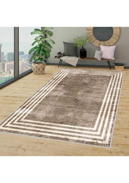 Dijital Baskı Yıkanabilir Kaymaz Taban Salon Halısı ve Yolluk LNA1357-HT487