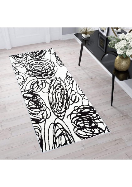 Dijital Baskı Yıkanabilir Kaymaz Taban Salon Halısı ve Yolluk LNA1705