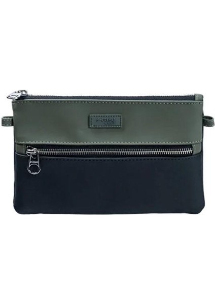 S-Case Model 4 Pu Çanta Siyah Haki