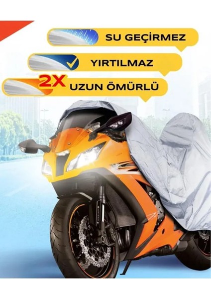 Yamaha X-Max 250 Tech Max Gri Motosiklet Brandası Premium Kalite