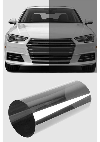 Cam Filmi Siyah Amerikan Çizilmez Açık ton 75 cm x 7 metre