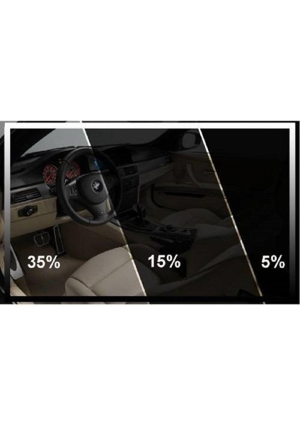 Cam Filmi Siyah Amerikan Çizilmez Açık ton 75 cm x 7 metre fırsatları