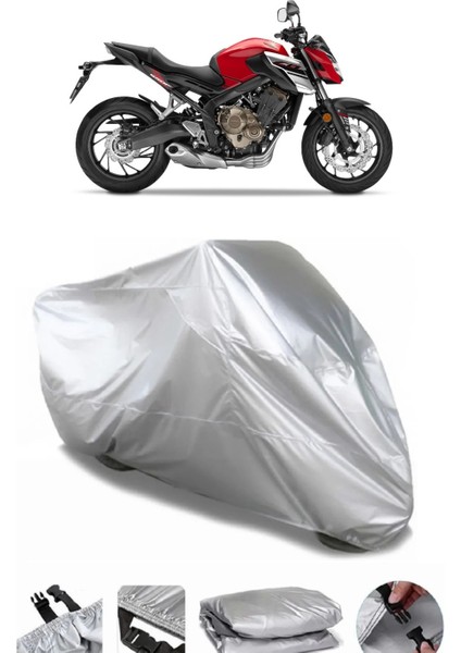 Honda Cb 650 F Gri Motosiklet Brandası Premium Kalite